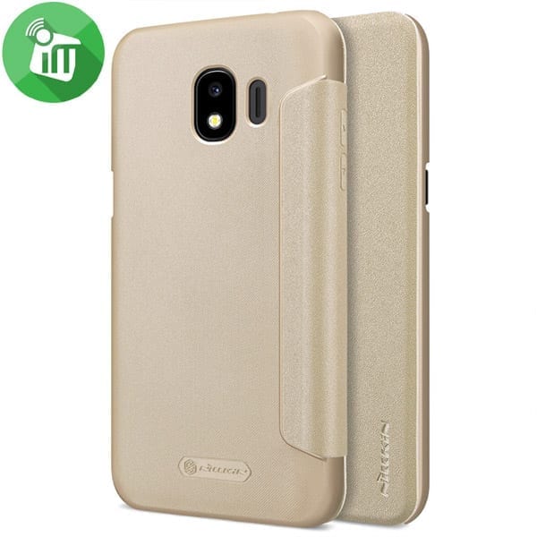 Nillkin Flip Cover Sparkle Leather Case For Samsung Galaxy J2 Pro (2018) / Grand Prime Pro
