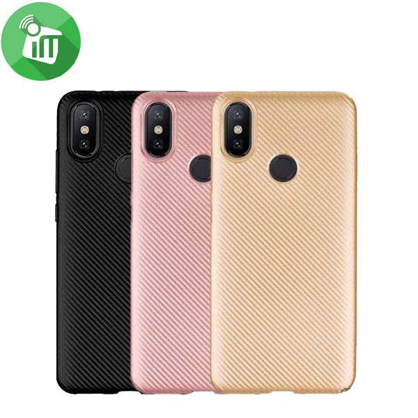 I-ZORE Carbon Fiber Series Back Cover For Xiaomi Mi A2