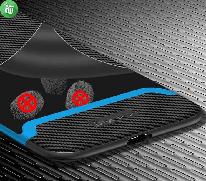 IPAKY 2 In 1 Silicone Case Cover For iPhone XS Max