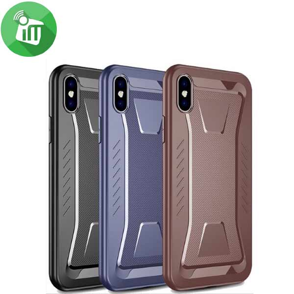 IPAKY Armor Silicone Case Cover For iPhone XS Max