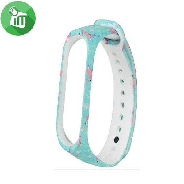 Fashion Rubber Bracelet Strap For Xiaomi Mi Band 2 - Image 6
