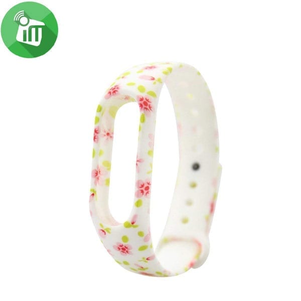 Fashion Rubber Bracelet Strap For Xiaomi Mi Band 2 - Image 8