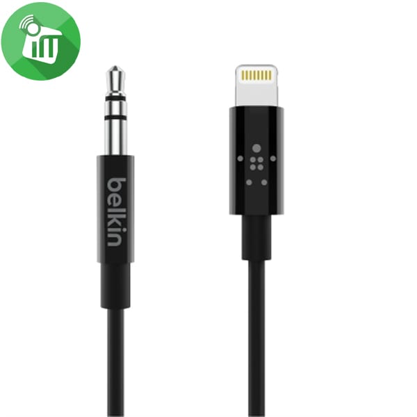 Belkin Lightning to 3.5 mm Audio cable 1.8M (6FT)