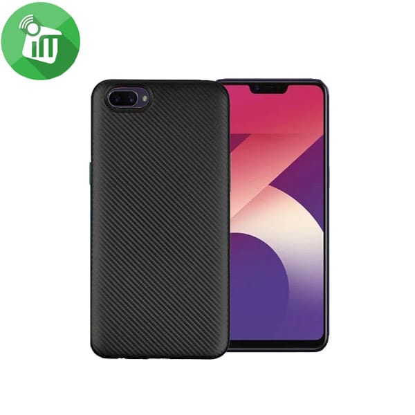 I-ZORE Carbon Fiber Series Back Cover For Oppo A3s