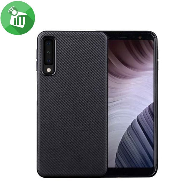 I-ZORE Carbon Fiber Series Back Cover For Samsung Galaxy A7 (2018) - Image 3