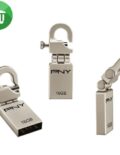 PNY Metal Hook Attache USB 2.0 Flash Drive 16GB