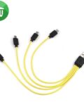 ZNTER One Drag Micro USB Charging Cable for USB Rechargeable 4 Battery