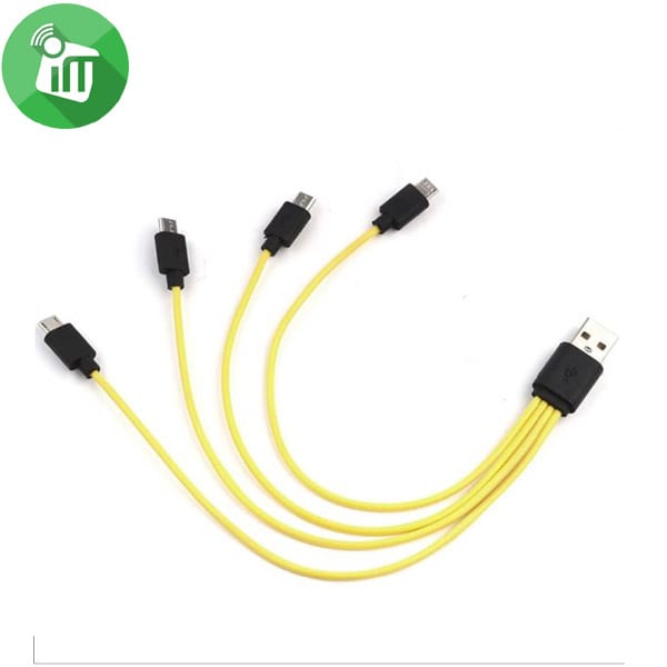 ZNTER One Drag Micro USB Charging Cable for USB Rechargeable 4 Battery