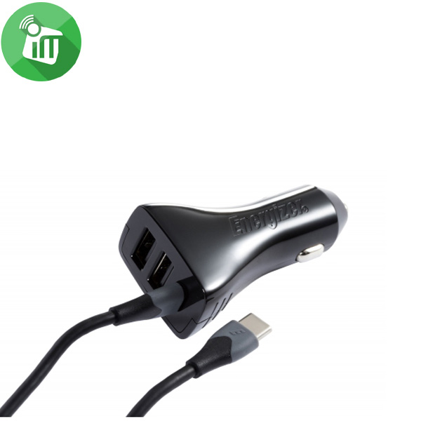 Energizer Ultimate Car Charger PD 18W 3 USB With USB-C To USB-C (1M) - Image 3
