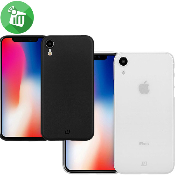MOMAX 0.4mm Ultra Slim Membrane Case 360° Full Protection For iPhone XR