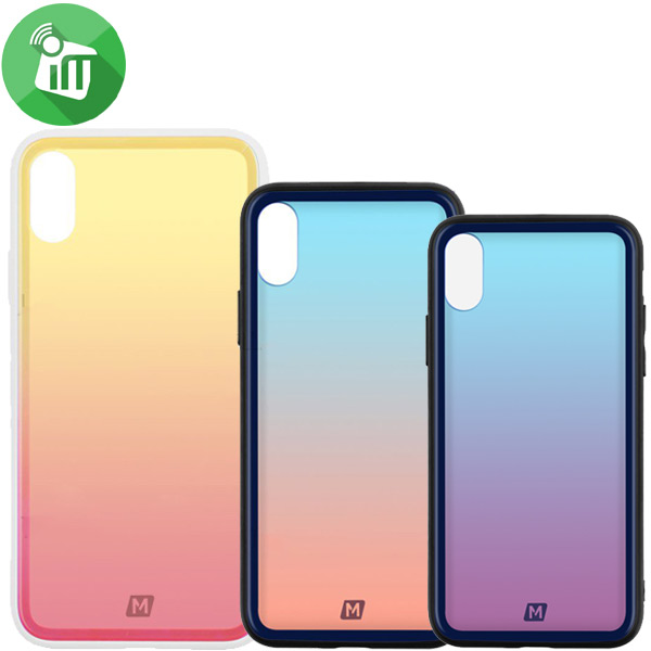 MOMAX 9H Glass Case 360° Full Protection For iPhone XS / X