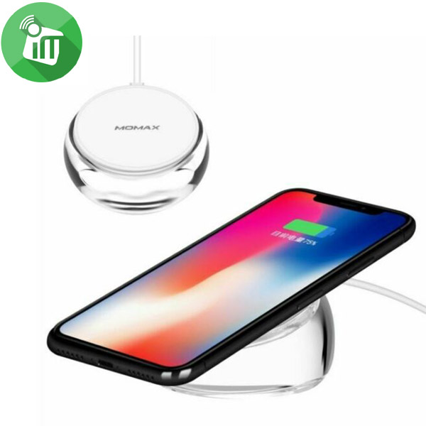 MOMAX Q.Dock Crystal Fast Wireless Charger