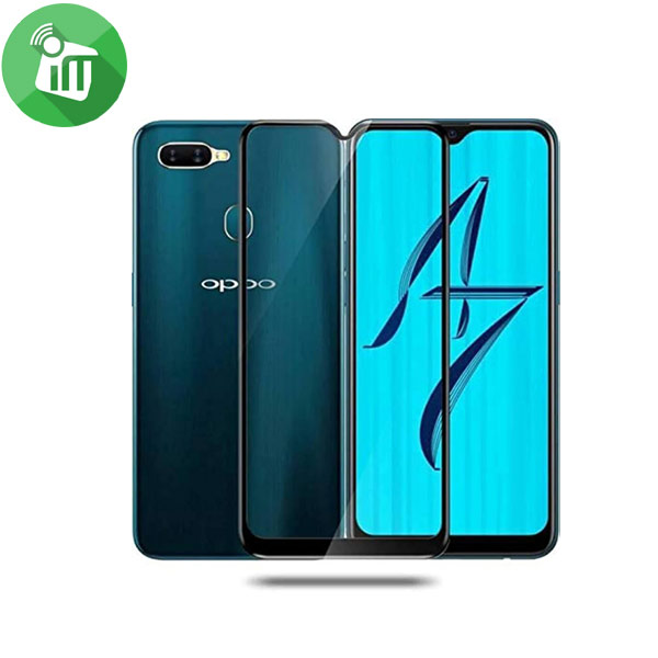 iScreen Glass 5D Full Glue Screen Protector For Oppo A7