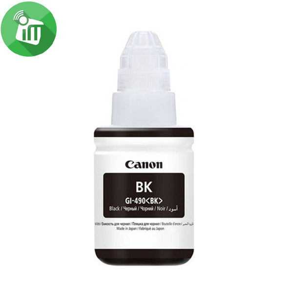 Canon GI-490 Ink Bottle For Inkjet Printing (135ml)