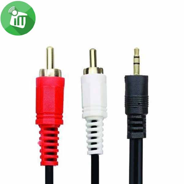 3.5mm Male to 2 RCA Male Cable (1.5M)