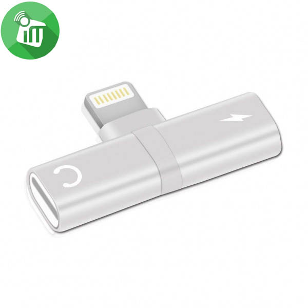 Mini Lightning Splitter 2 in1