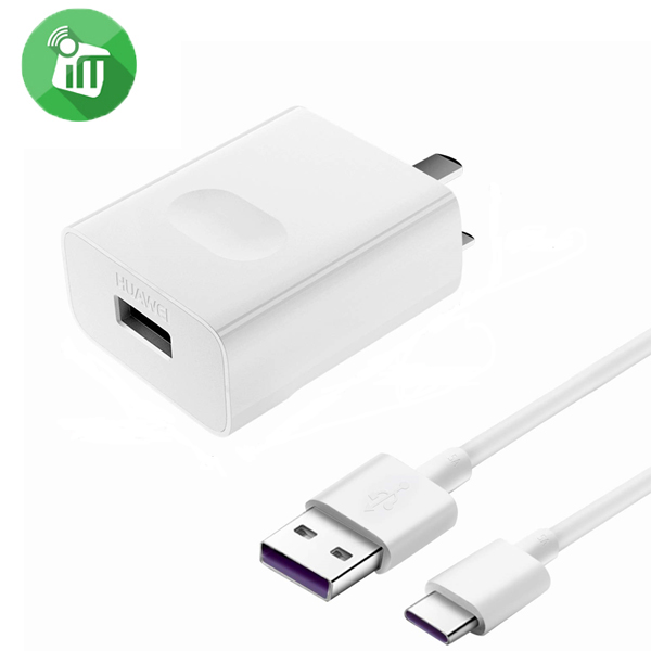 Huawei Charger SuperCharge (Max 40W) (with Type-C Cable) (Un Packet)