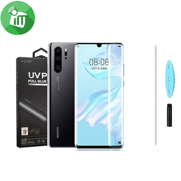X.One UV Pro Full Glue Curved Glass Screen Protector for Huawei P30 Pro