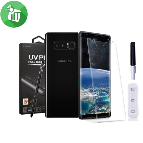 X.One UV Pro Full Glue Curved Glass Screen Protector for Samsung Galaxy Note 8