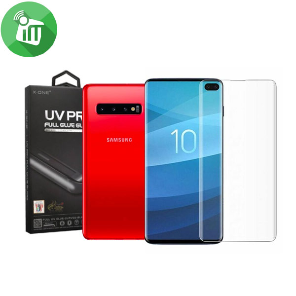 X.One UV Pro Full Glue Curved Glass Screen Protector for Samsung Galaxy S10