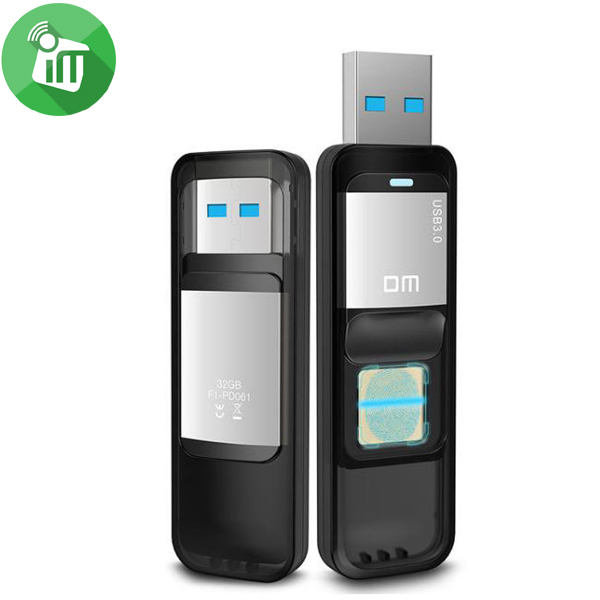 DM PD061 Fingerprint USB Flash Drive 64GB
