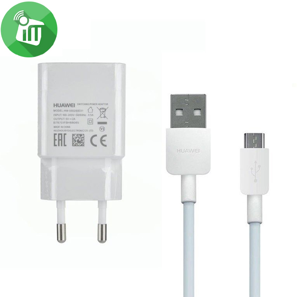 Huawei Original Home Charger 2A/5V (with cable Micro)(Un Packet)
