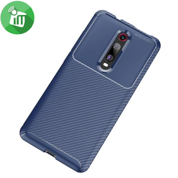 IPAKY Auto Focus Carbon Fiber Series Case Cover For Xiaomi Mi 9T / Mi 9T Pro / Redmi K20 / Redmi K20 Pro - Image 2