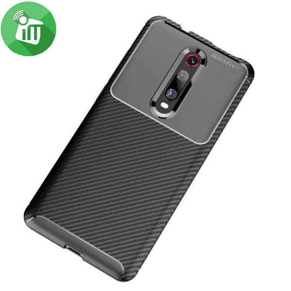 IPAKY Auto Focus Carbon Fiber Series Case Cover For Xiaomi Mi 9T / Mi 9T Pro / Redmi K20 / Redmi K20 Pro - Image 3