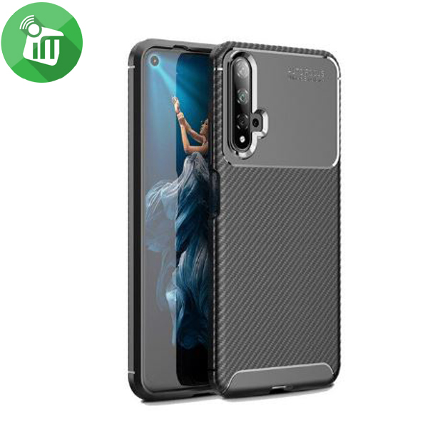 IPAKY Auto Focus Carbon Fiber Series Case Cover For Honor 20 - Image 3