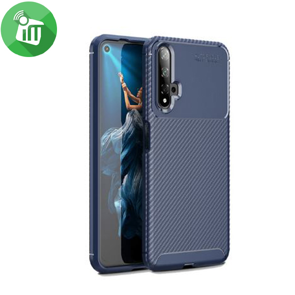 IPAKY Auto Focus Carbon Fiber Series Case Cover For Honor 20 - Image 2