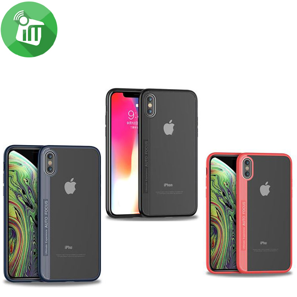 IPAKY Clarity Series anti Shock Hard PC Case For iPhone XS Max
