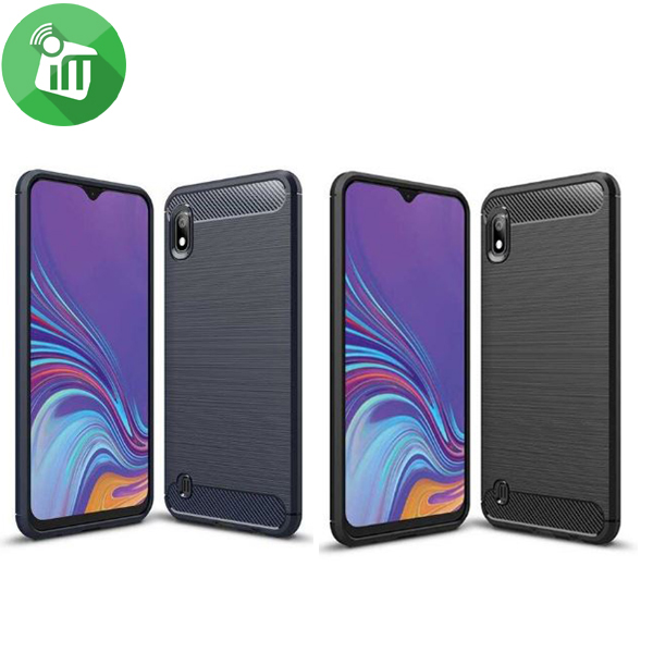IPAKY Brushed Silicone Case Cover For Samsung Galaxy A10