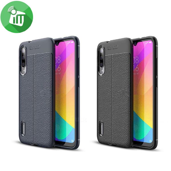 IPAKY TPU Litchi Stria Series Case Cover For Xiaomi Mi CC9e / Xiaomi Mi A3