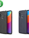IPAKY TPU Litchi Stria Series Case Cover For Huawei Y9 Prime (2019)