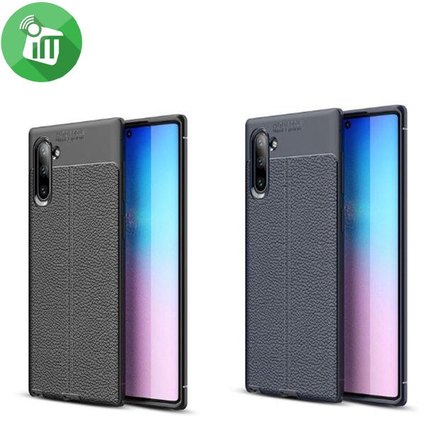 IPAKY TPU Litchi Stria Series Case Cover For Samsung Galaxy Note 10