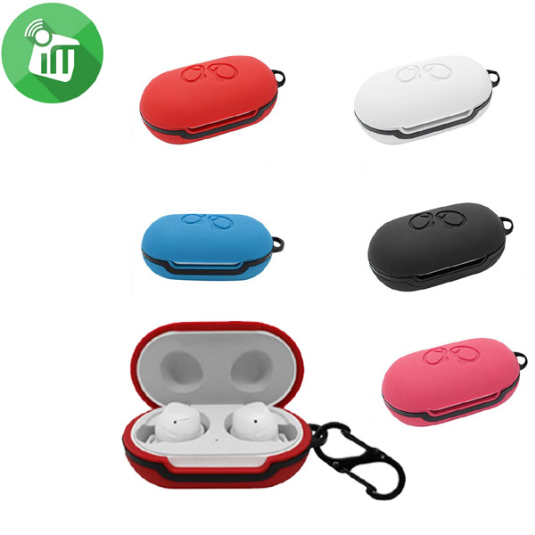 Pod Pocket Silicone Cover For Samsung Galaxy Buds with Keychain