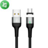 USAMS US-SJ328 USB Aluminum Alloy Magnetic Micro Cable