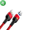 USAMS US-SJ328 USB Aluminum Alloy Magnetic Micro Cable