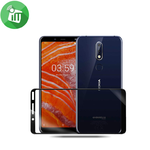 iScreen Glass 5D Full Glue Screen Protector For NOKIA 3.1 Plus