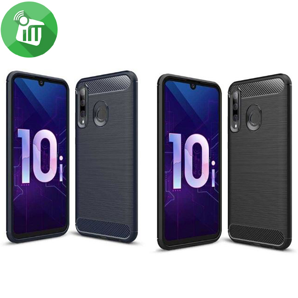 IPAKY Brushed Silicone Case Cover For Honor 20 lite / 10i / 20i
