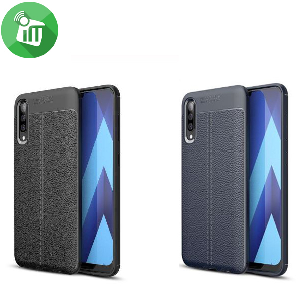 IPAKY TPU Litchi Stria Series Case Cover For Samsung Galaxy A70
