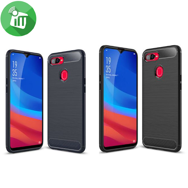 IPAKY Brushed Silicone Case Cover For Realme 2 Pro / Realme U1 / Oppo F9 / Oppo F9 Pro