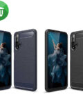 IPAKY Brushed Silicone Case Cover For Honor 20