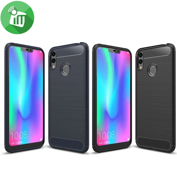 IPAKY Brushed Silicone Case Cover For Honor 8C