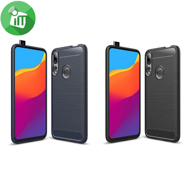 IPAKY Brushed Silicone Case Cover For Huawei Y9 Prime (2019)
