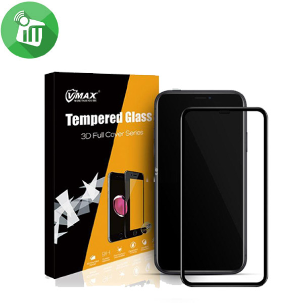 Vmax Screen Protector 3D Full Cover / Dustproof Version Tempered Glass For iPhone 11 Pro Max/XS Max