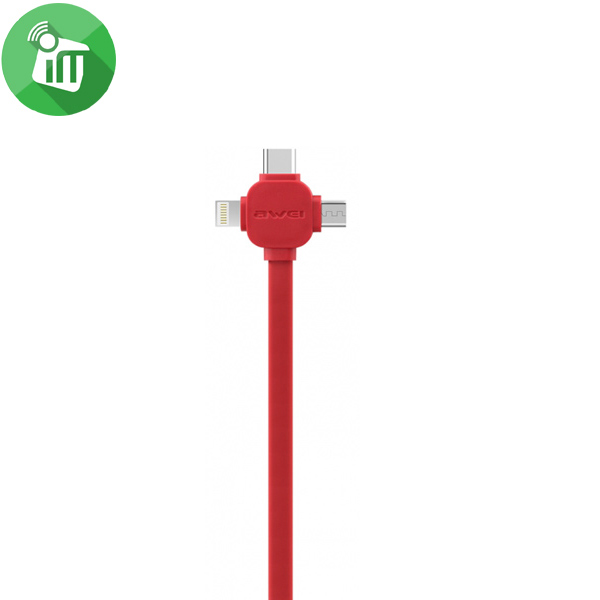 AWEI CL-82 3in1 Multi Charging Cable (2M) - Image 3