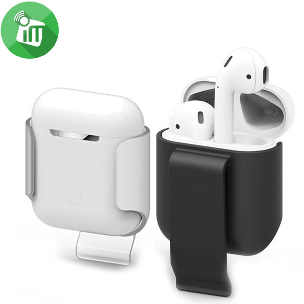 COTEetCI CS8139 PC Pods Case With Clip For AirPods