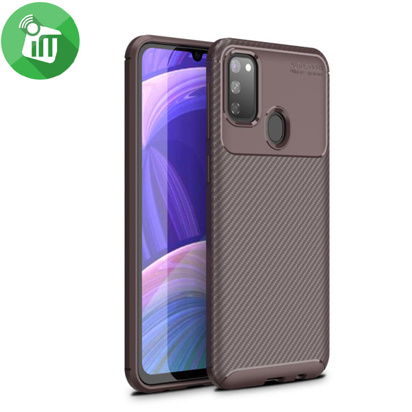 IPAKY Auto Focus Carbon Fiber Series Case Cover For Samsung Galaxy M30s - Image 2