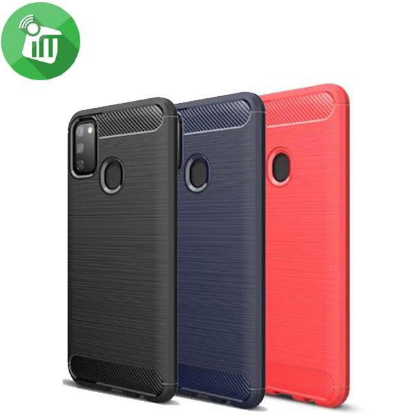 IPAKY Brushed Silicone Case Cover For Samsung Galaxy M30s